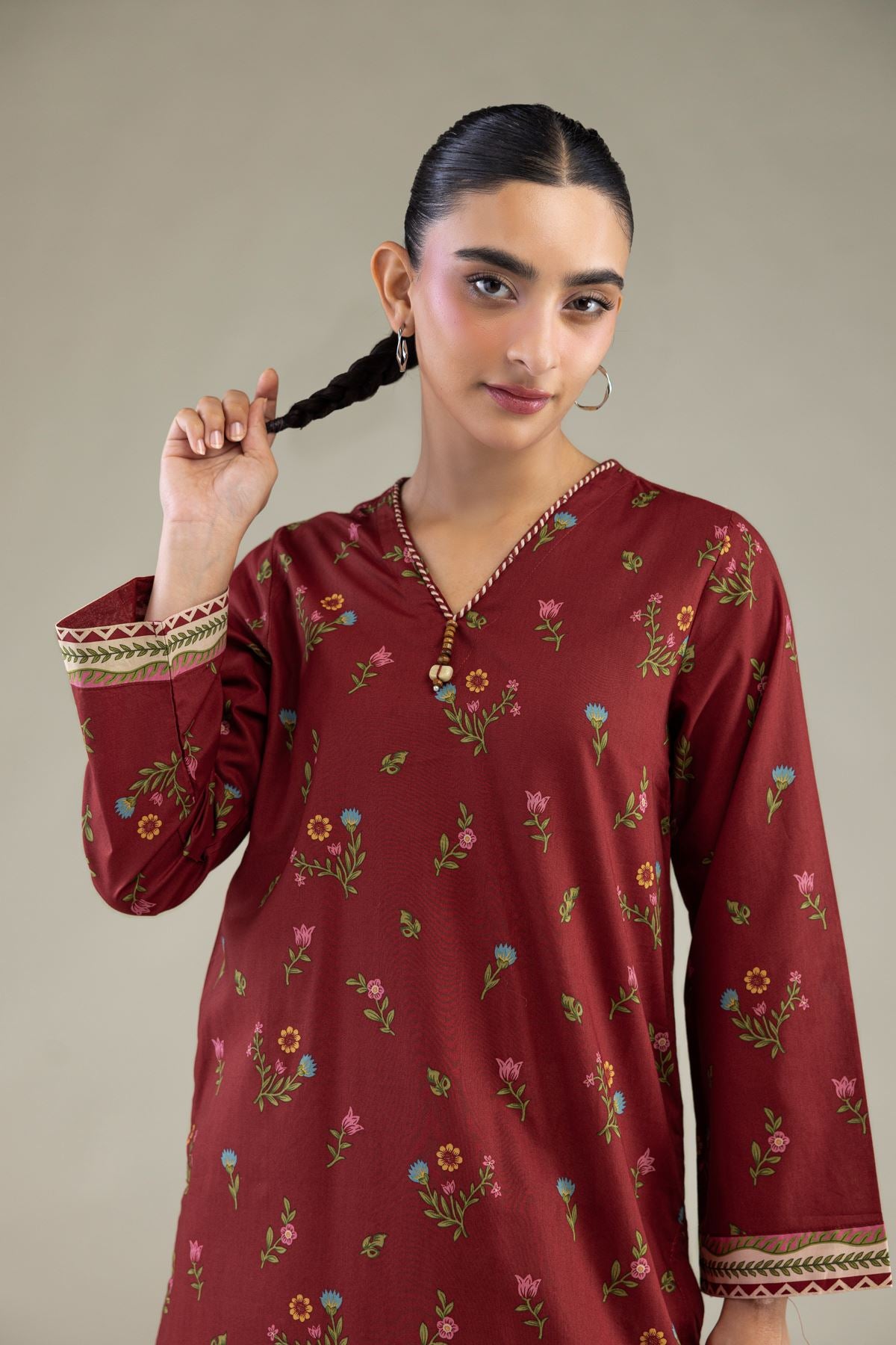 Long Cambric Kurta
