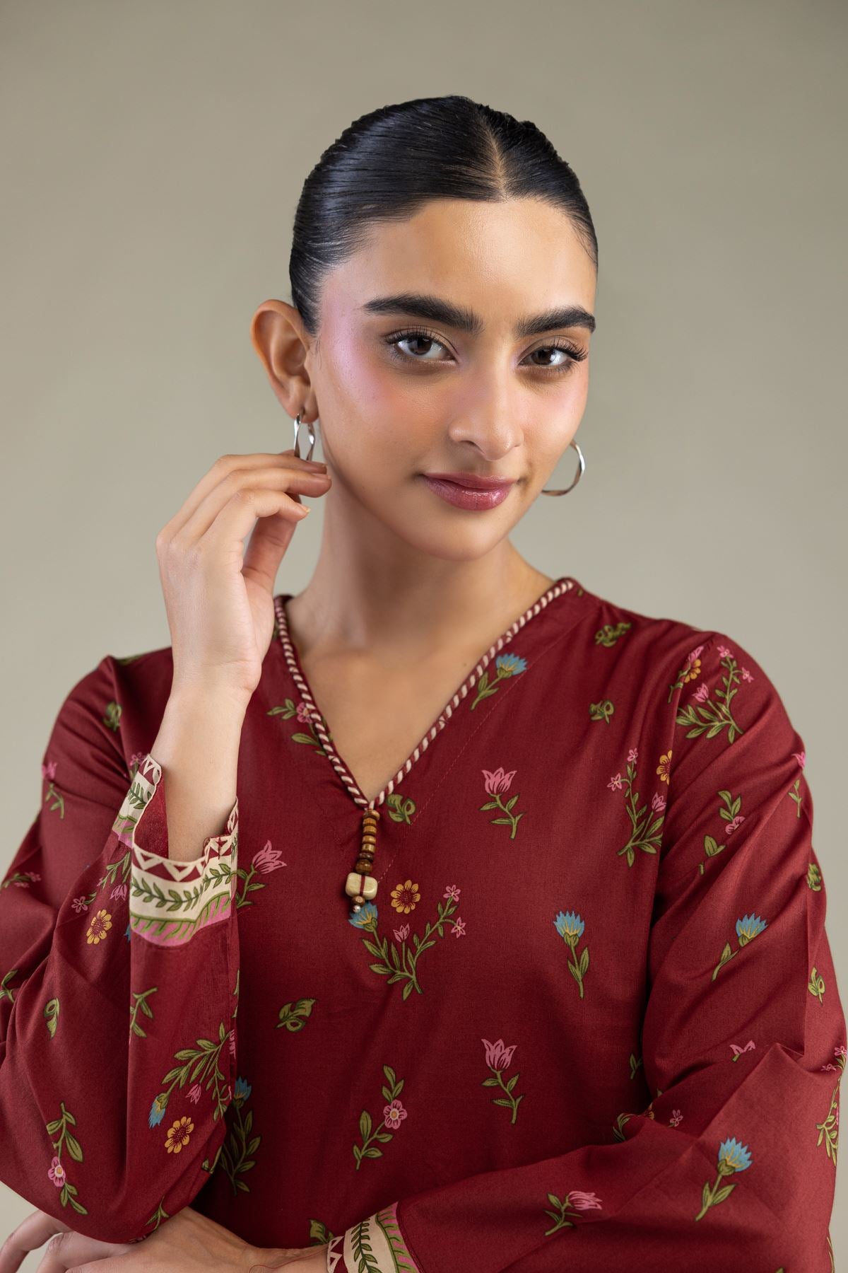 Long Cambric Kurta