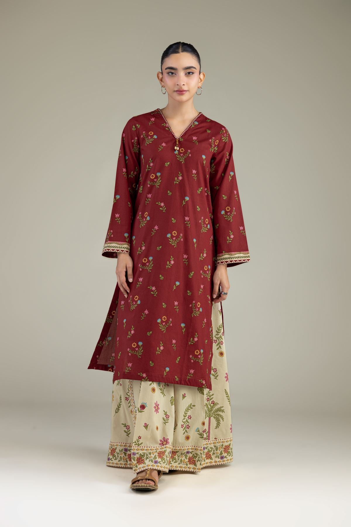 Long Cambric Kurta
