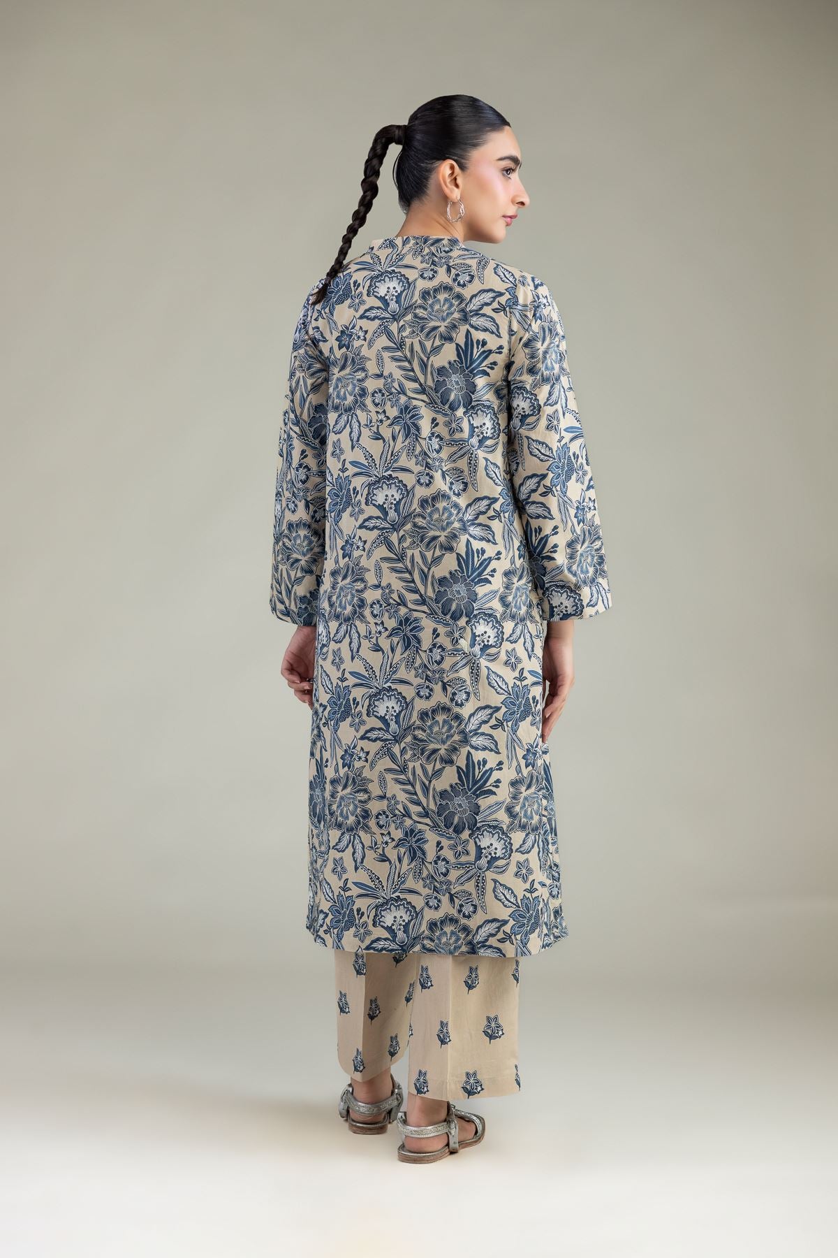 Cambric Longline Kurta