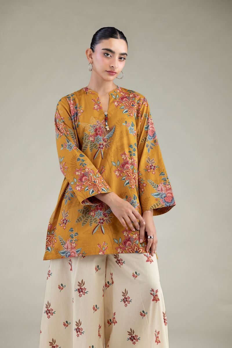Floral Cambric Kurta