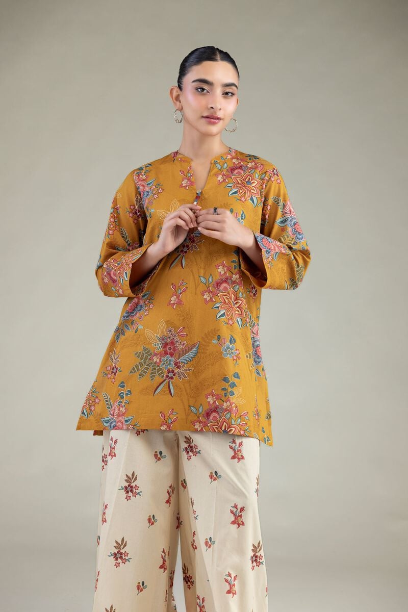 Floral Cambric Kurta