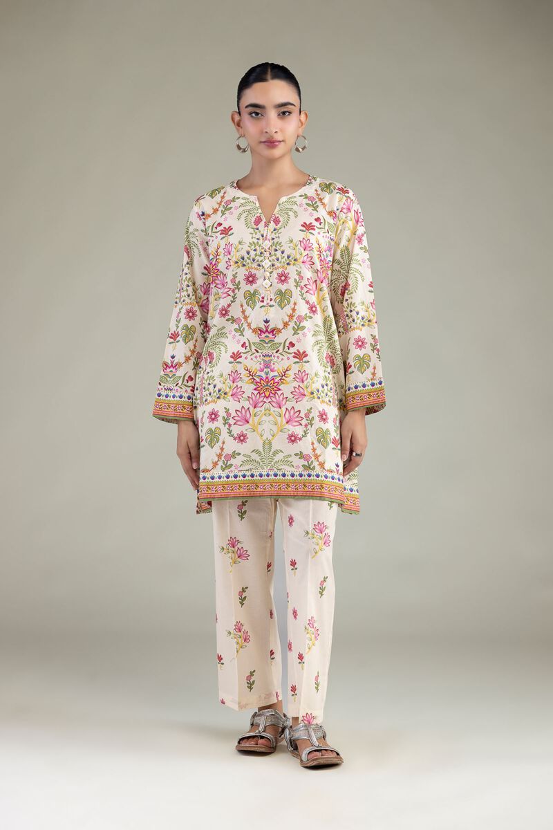 Floral Cambric Pants