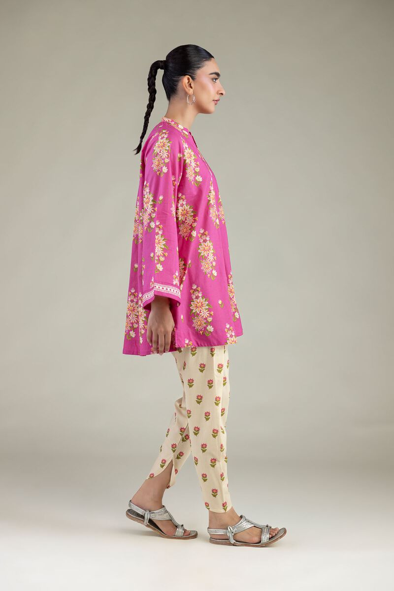 Floral Cambric Shalwar