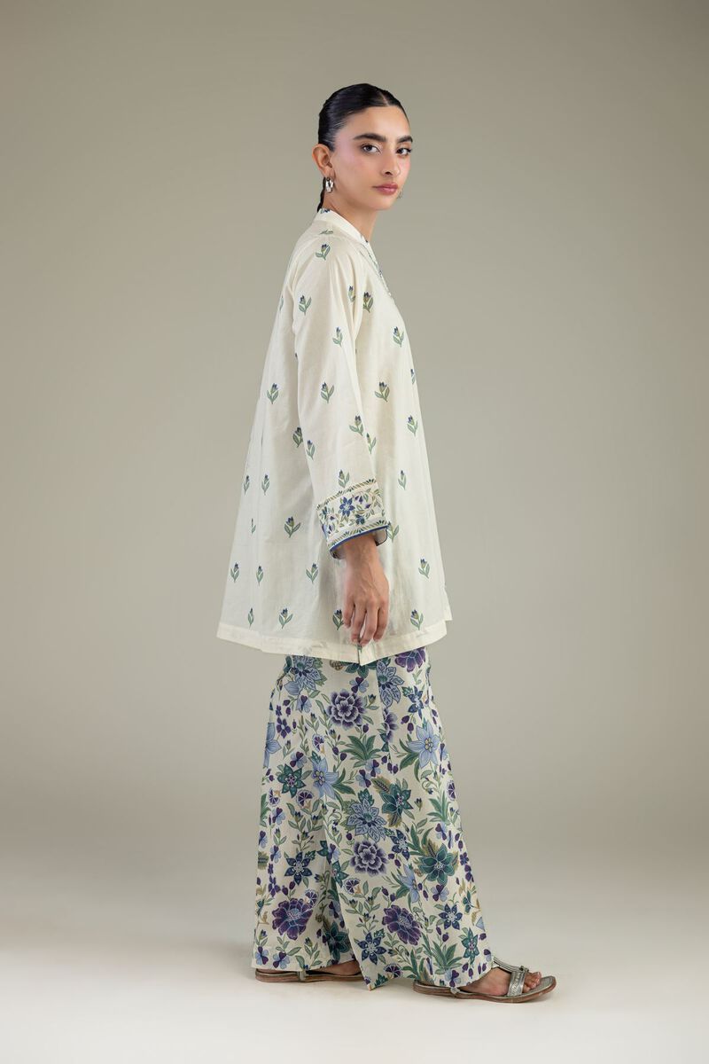 Floral Cambric Pants