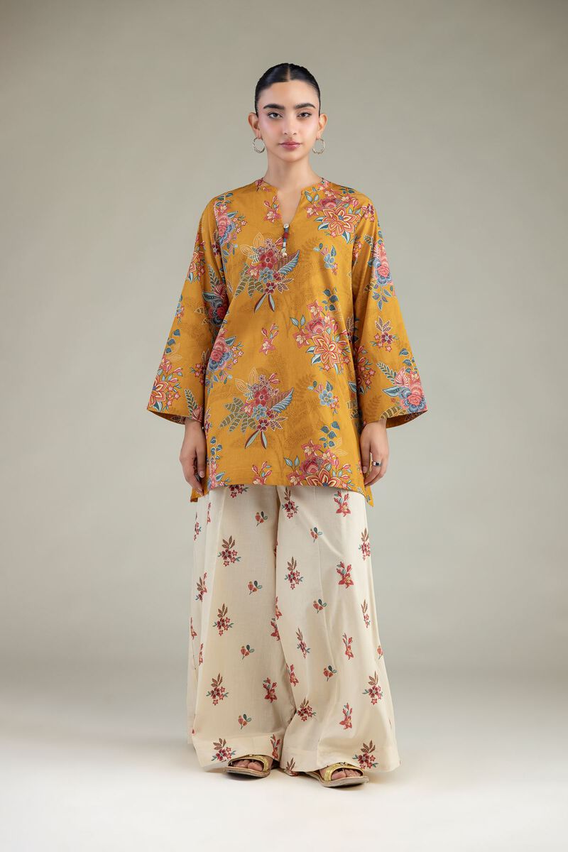 Floral Cambric Pants