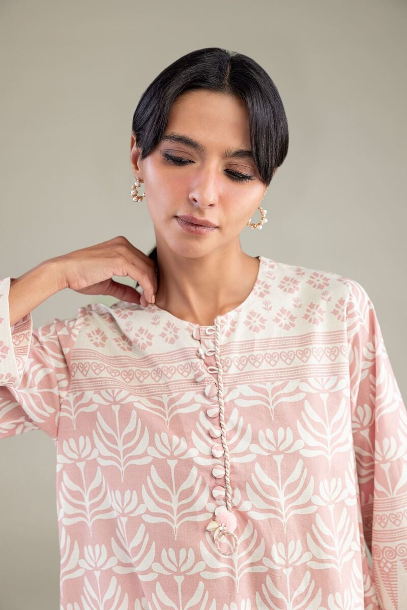 Floral Pink Kurta