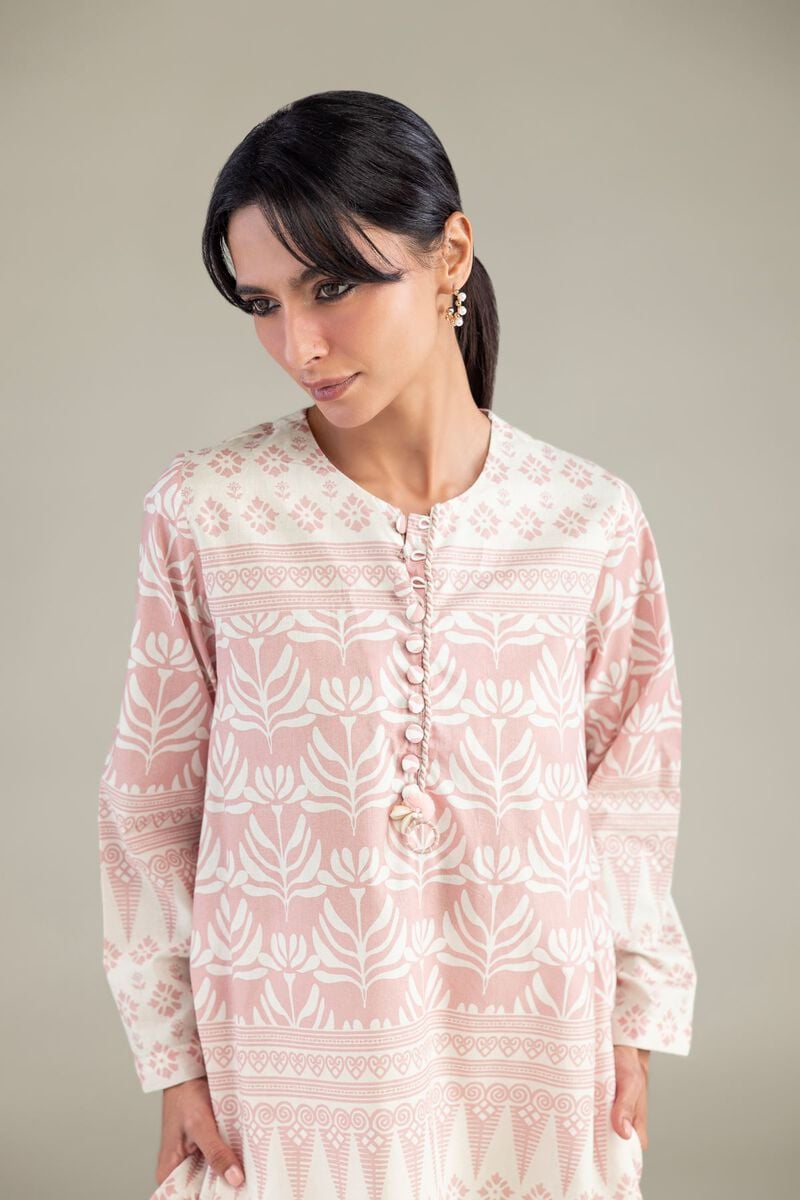 Floral Pink Kurta