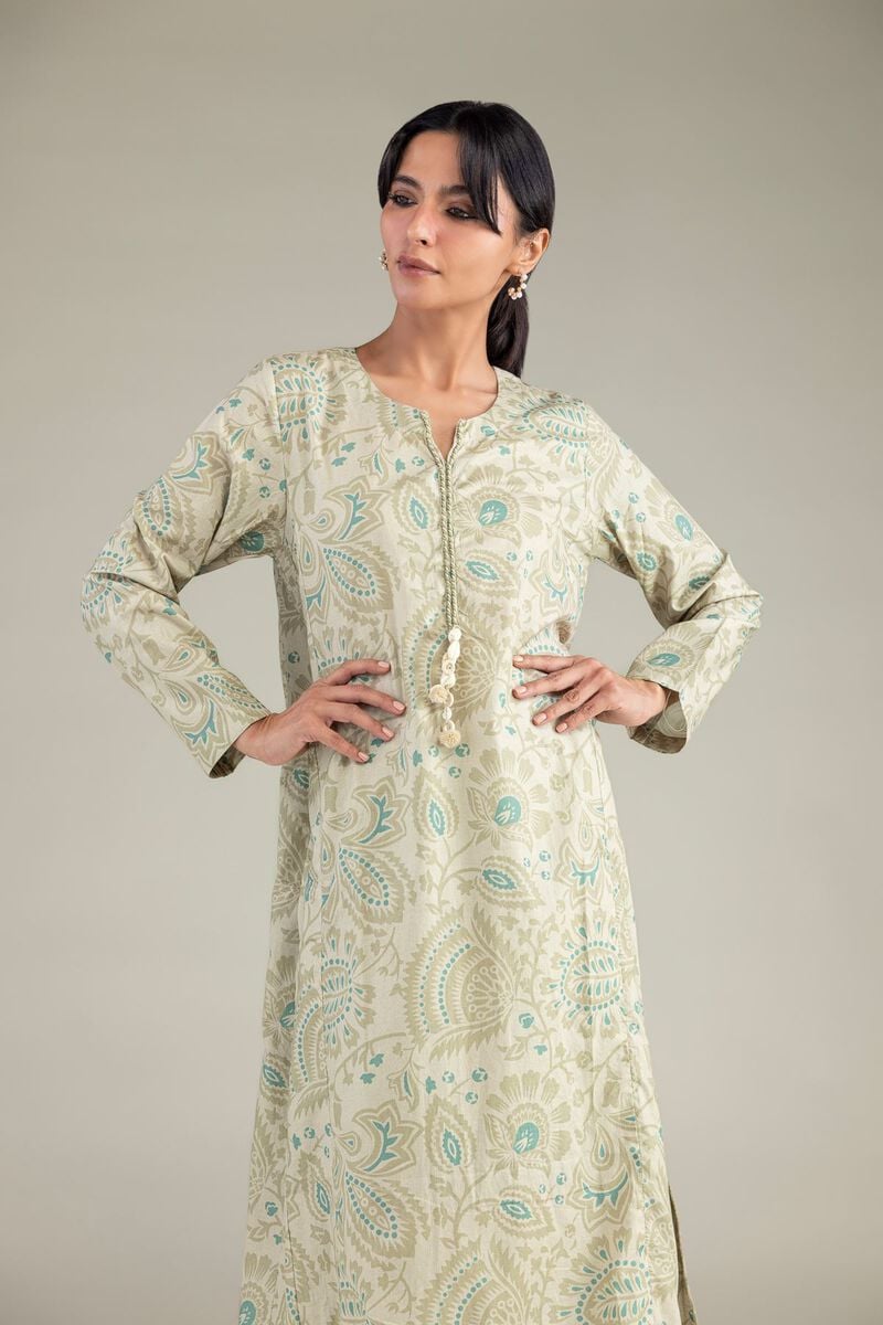 Cambric Longline Kurta