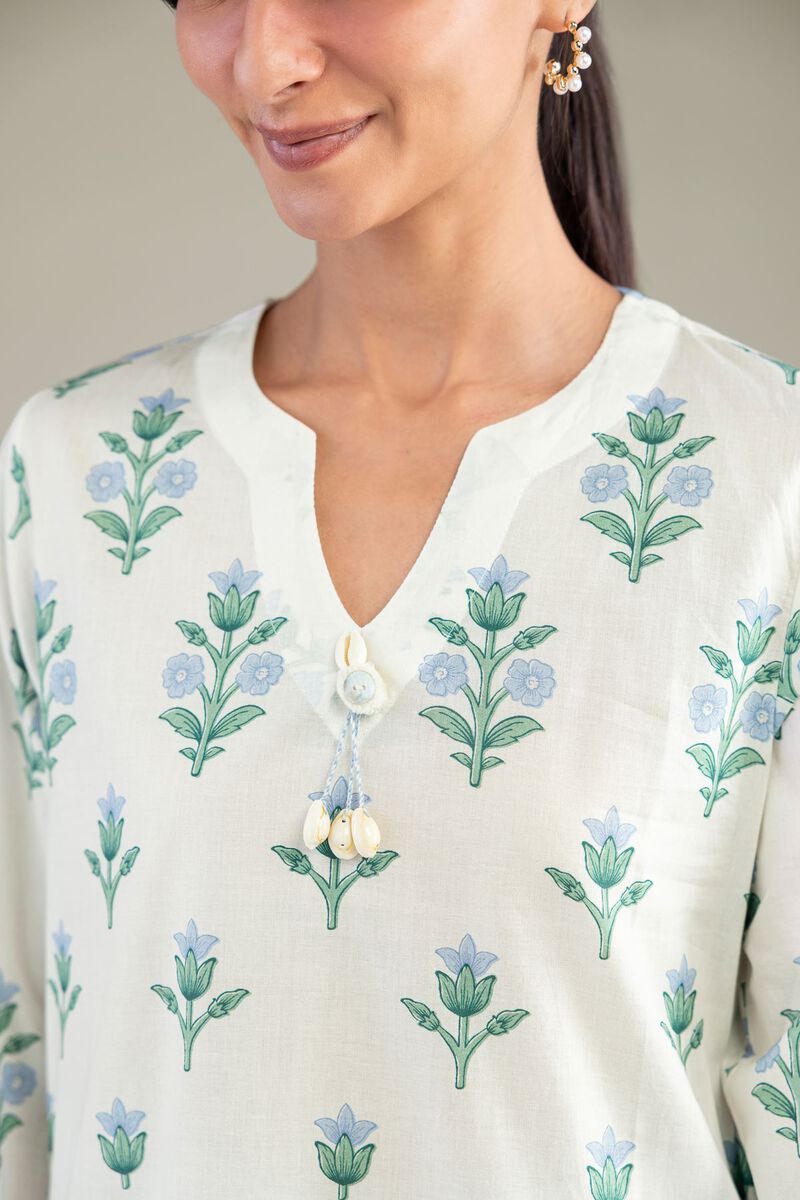 Floral Longline Kurta