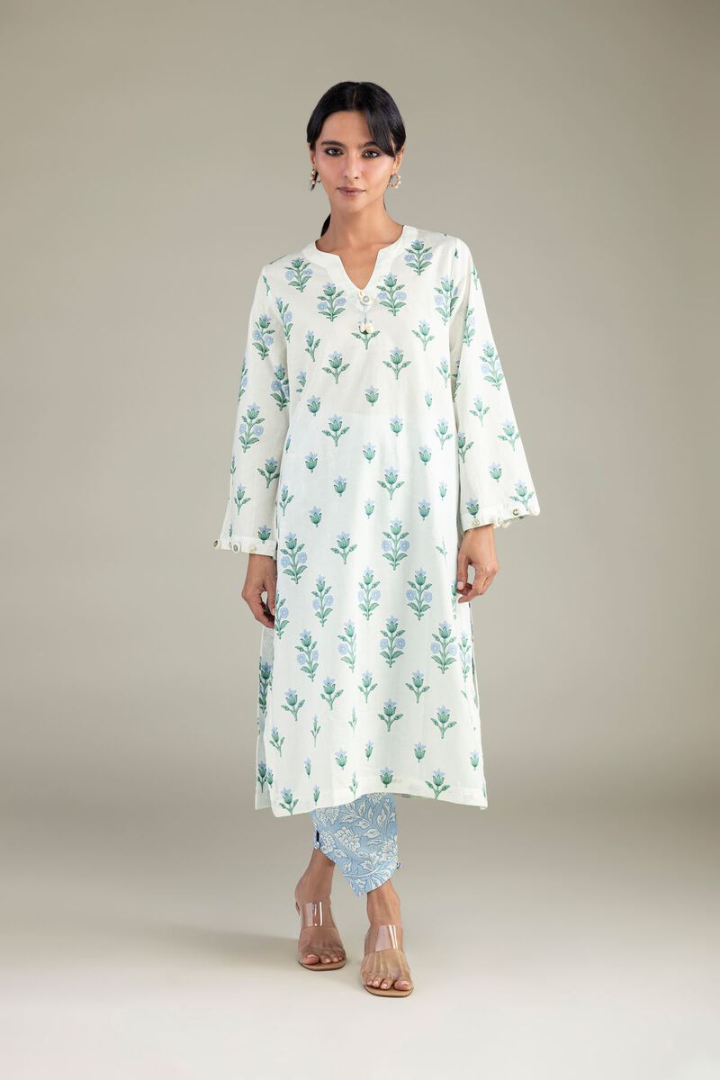 Floral Longline Kurta