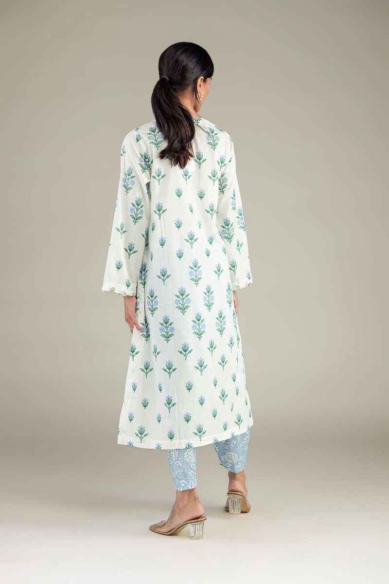 Floral Longline Kurta