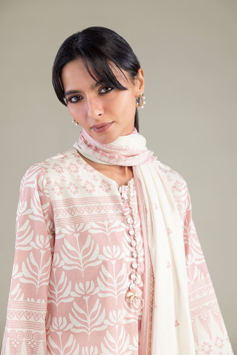 Floral Lawn Dupatta