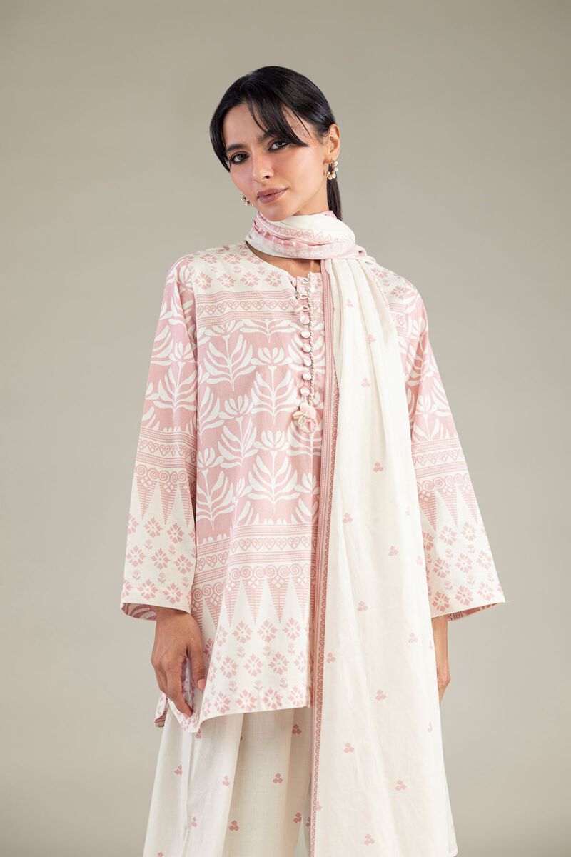 Floral Lawn Dupatta