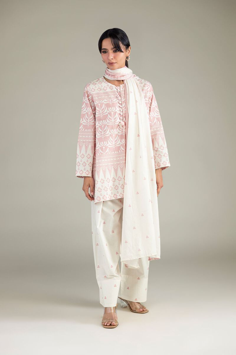 Floral Lawn Dupatta