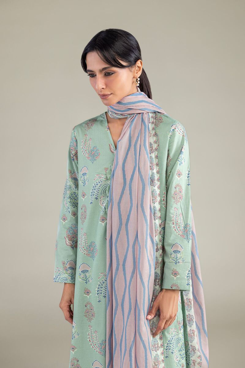 Printed Lawn Dupatta