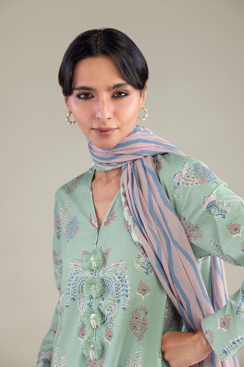 Printed Lawn Dupatta