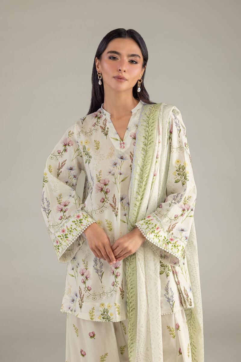 Printed Cambric Kurta
