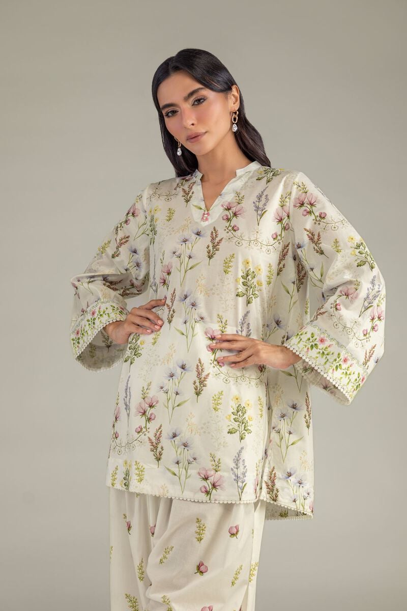 Printed Cambric Kurta