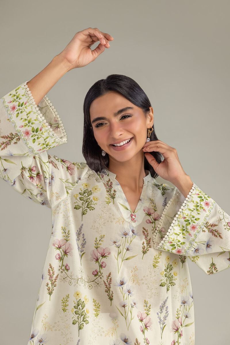 Printed Cambric Kurta