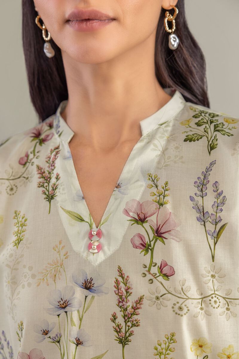 Printed Cambric Kurta