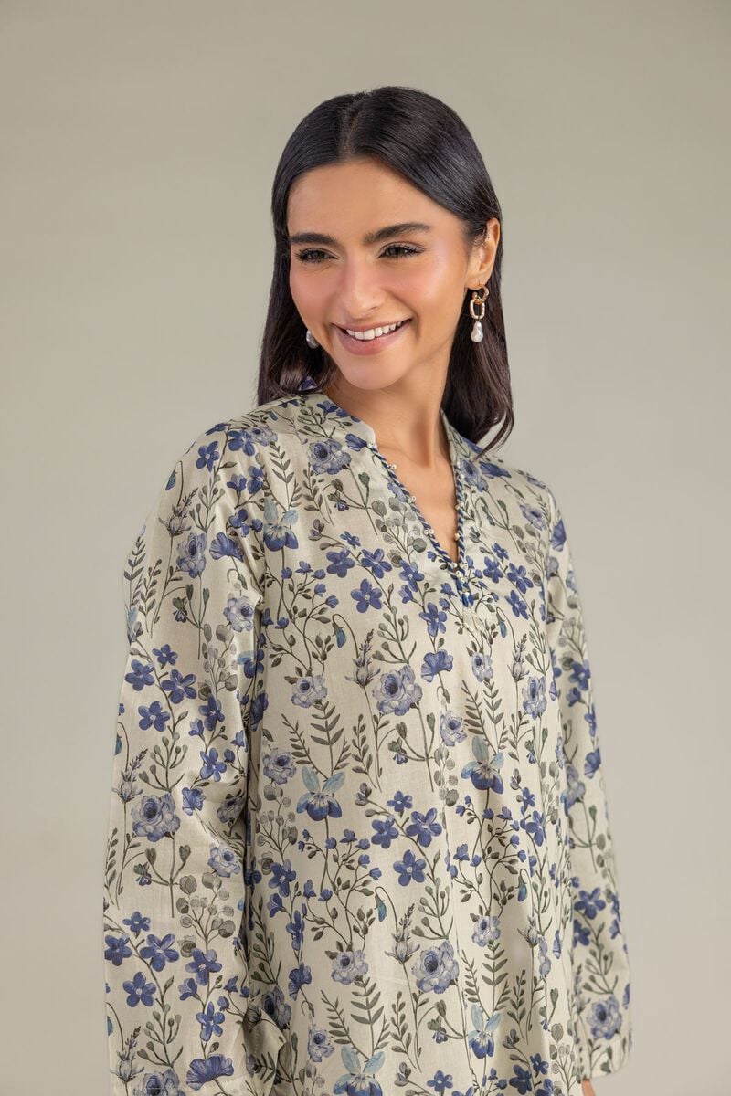 Floral Longline Kurta