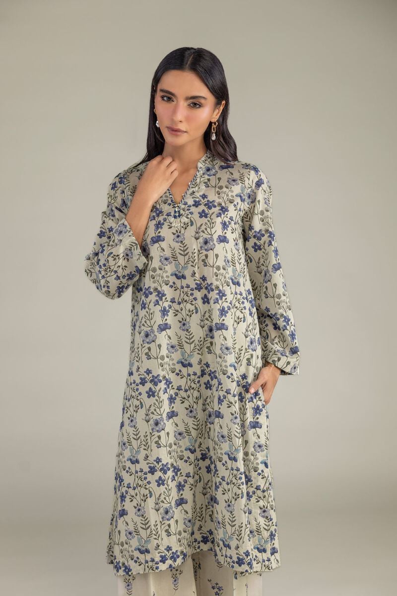 Floral Longline Kurta