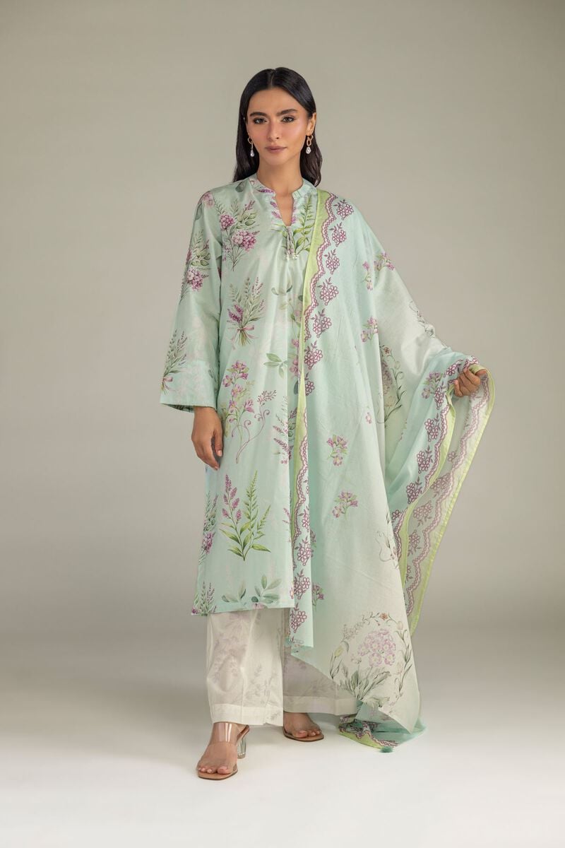 Mint Long Kurta
