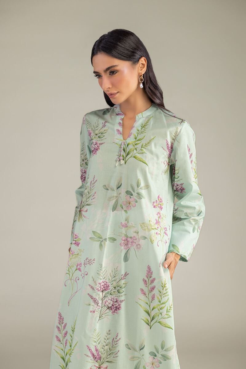 Mint Long Kurta