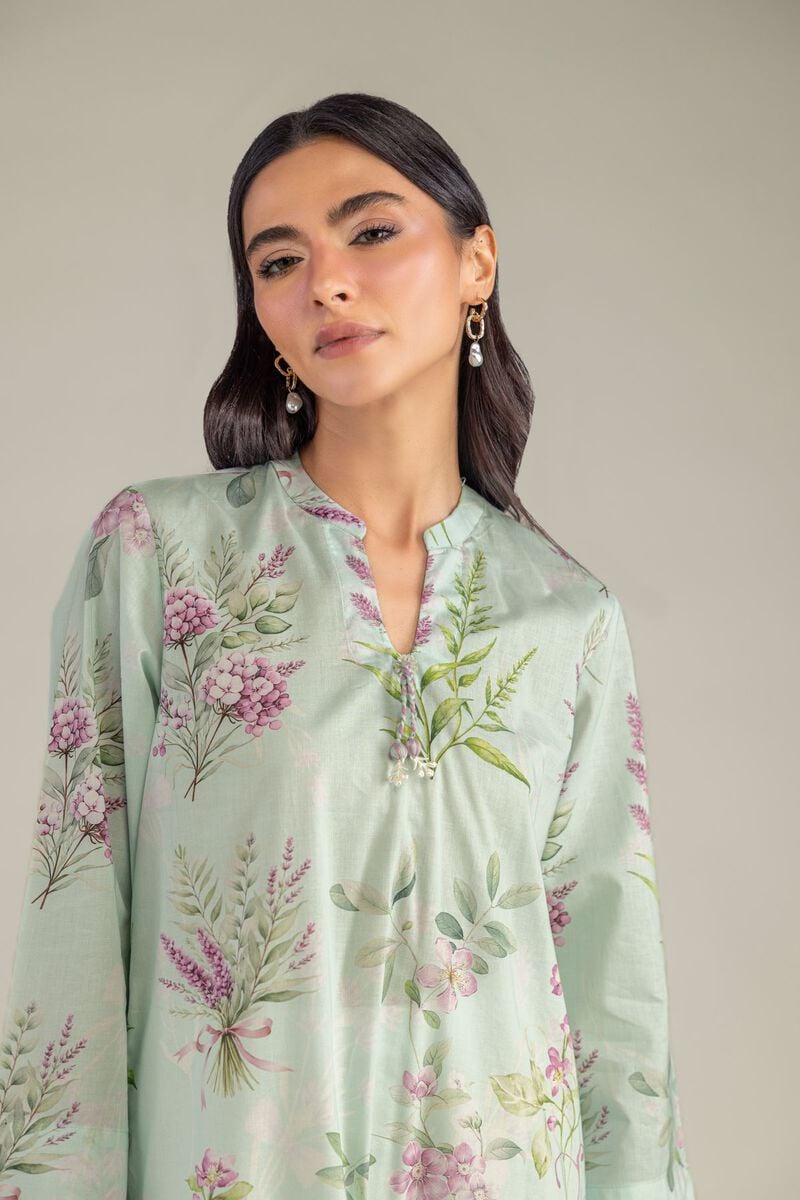 Mint Long Kurta