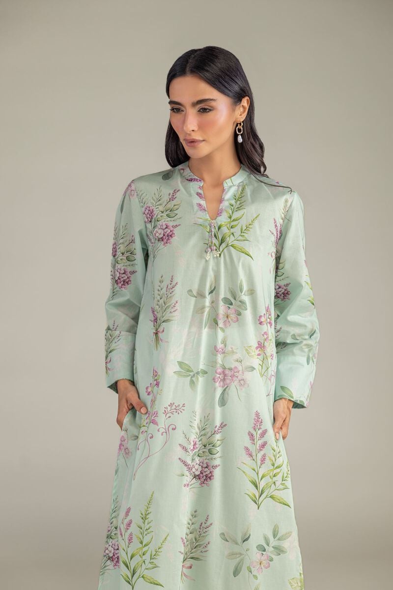 Mint Long Kurta