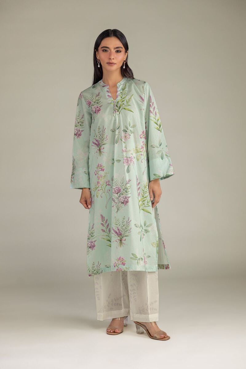 Mint Long Kurta
