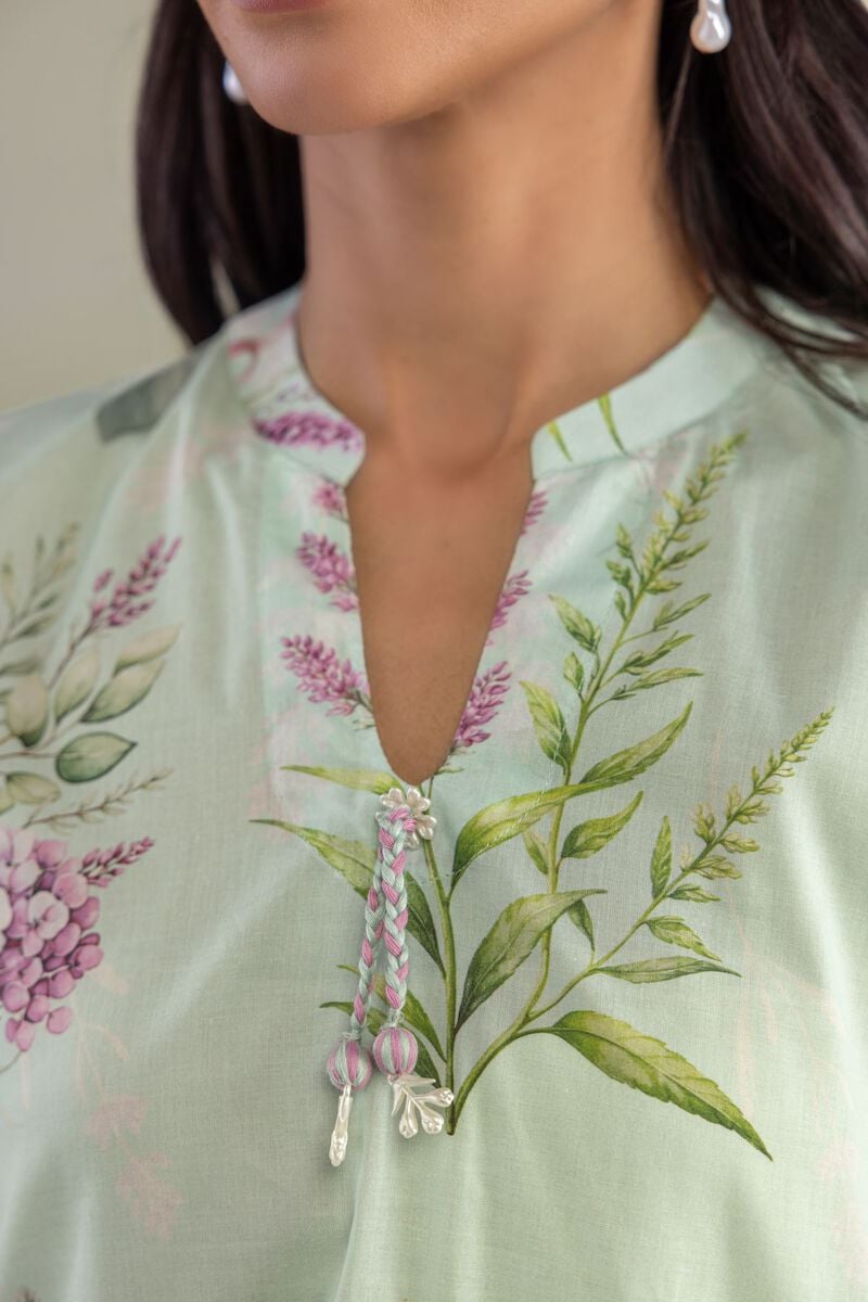 Mint Long Kurta
