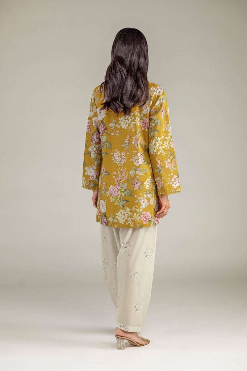 Floral Cambric Kurta
