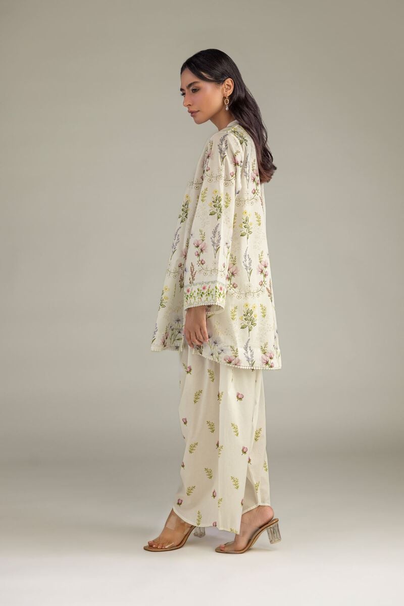 Floral Cambric Pants