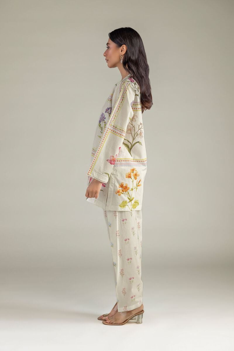 Printed Cambric Shalwar