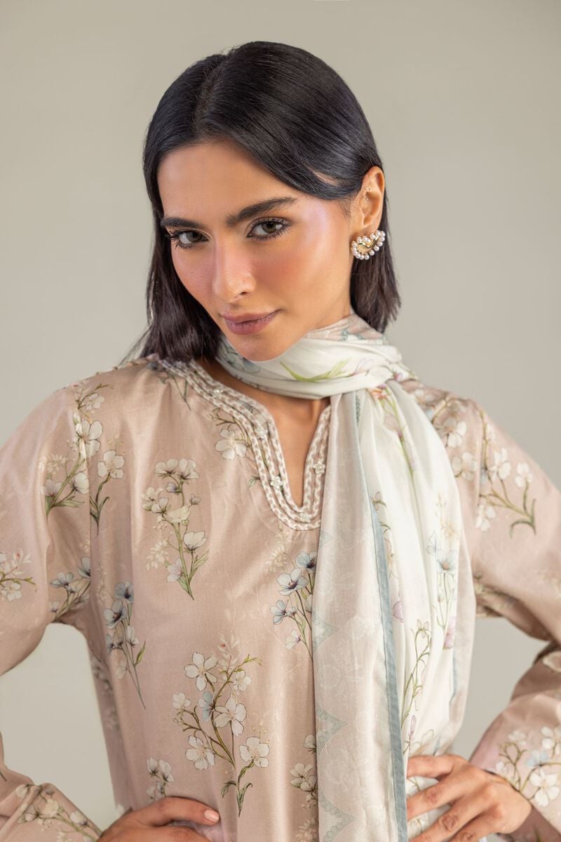 Printed Lawn Dupatta