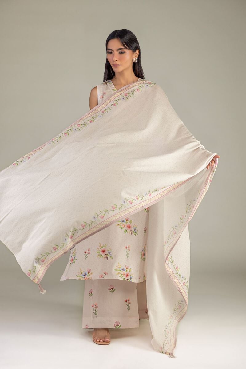 Printed Lawn Dupatta
