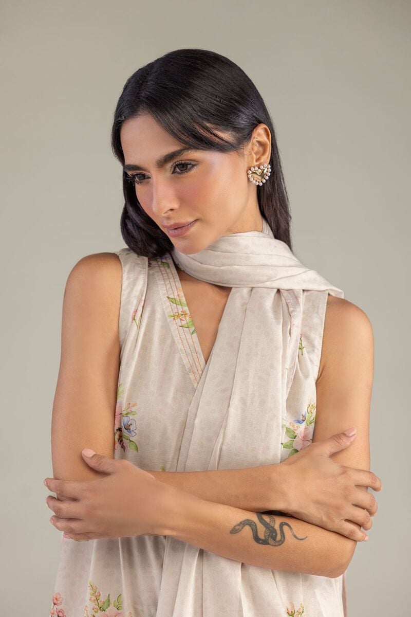 Printed Lawn Dupatta