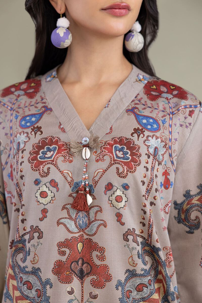 Printed Floral Kurta