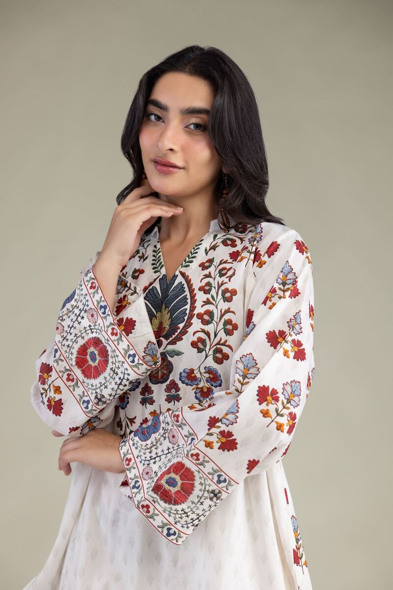 White Cambric Kurta