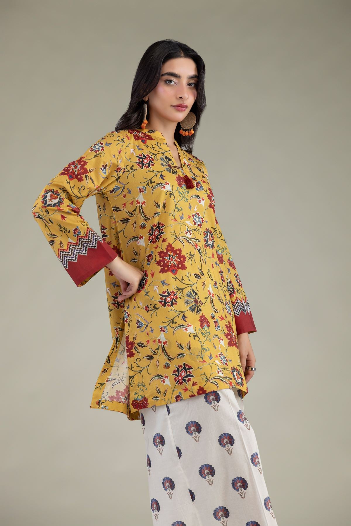 Short Cambric Kurta