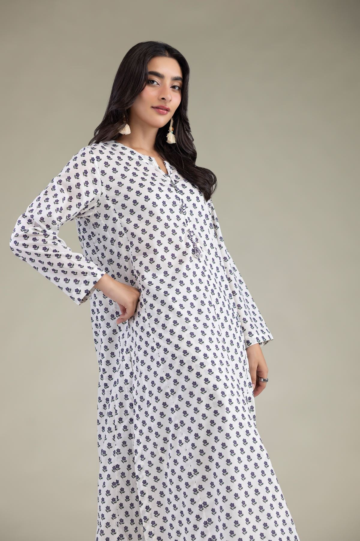 White Cambric Kurta