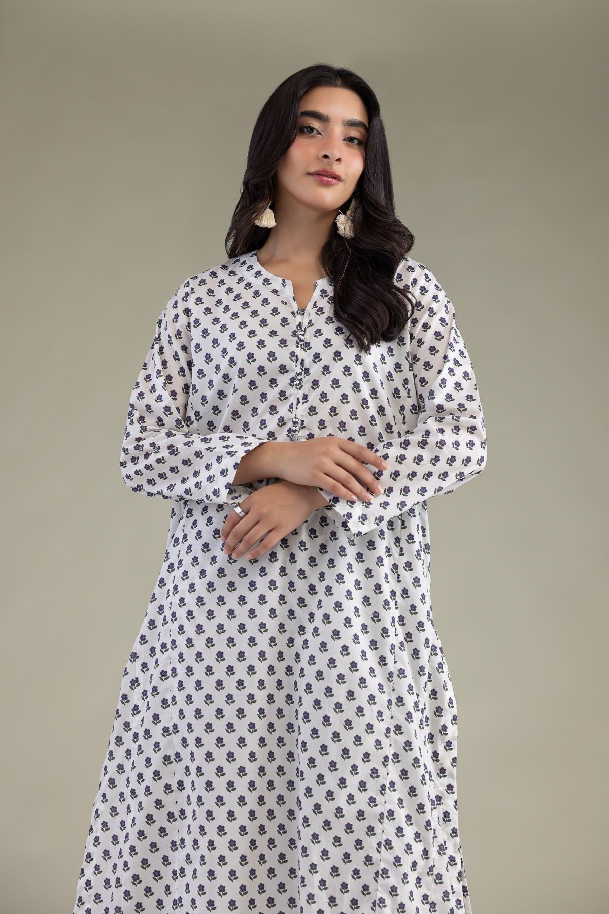 White Cambric Kurta