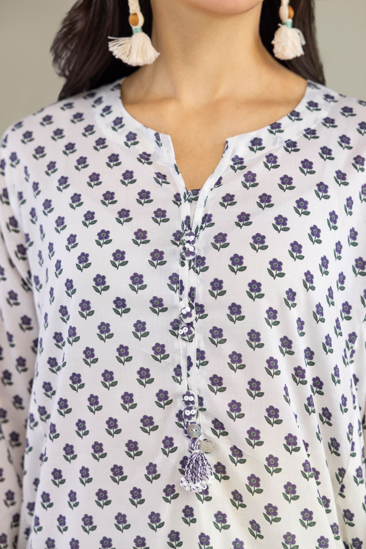 White Cambric Kurta