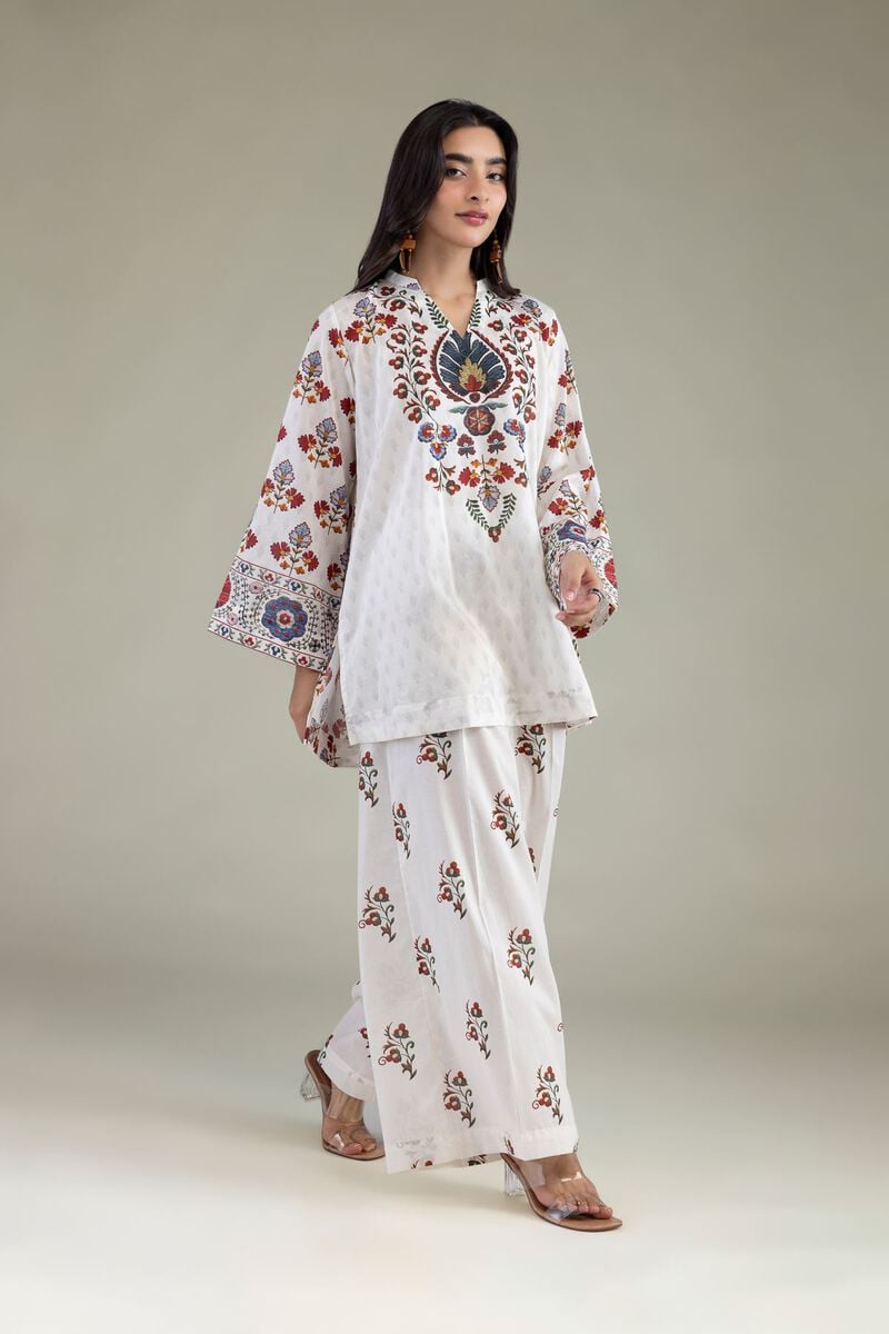 Floral Cambric Pants