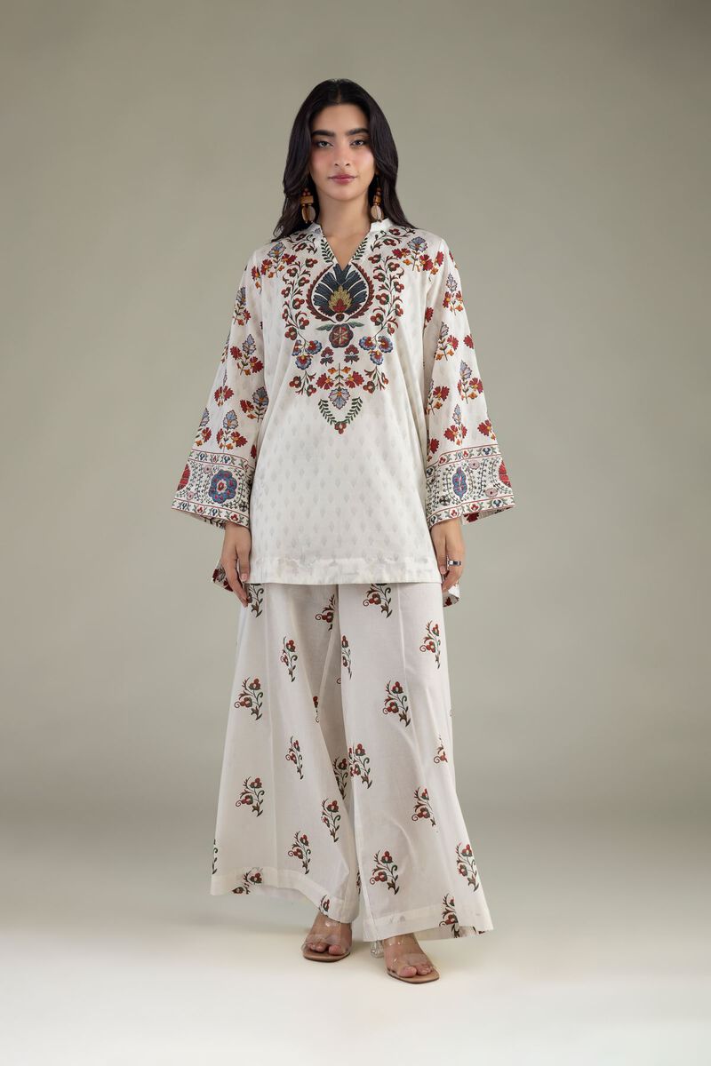 Floral Cambric Pants