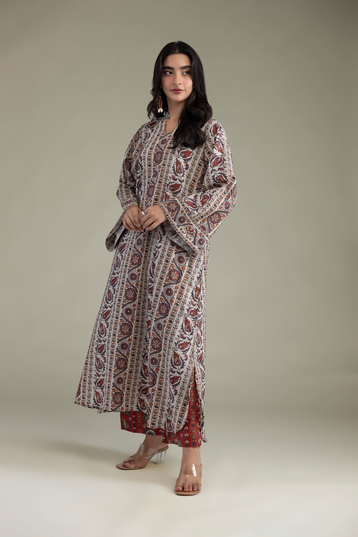 Printed Cambric Pants