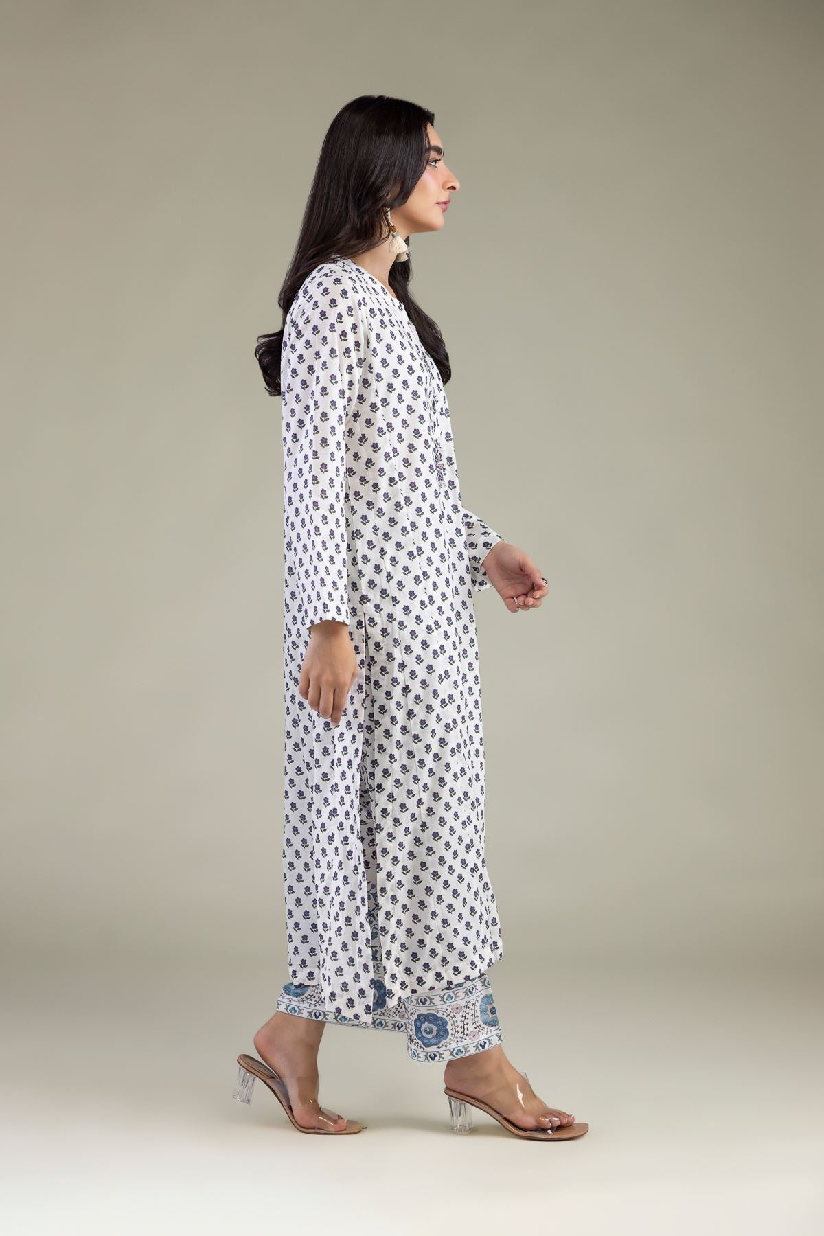Printed Cambric Pants