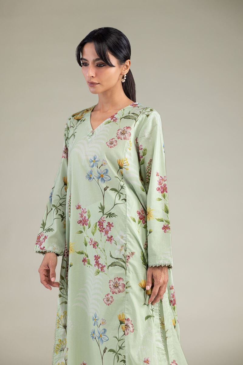Floral Longline Kurta